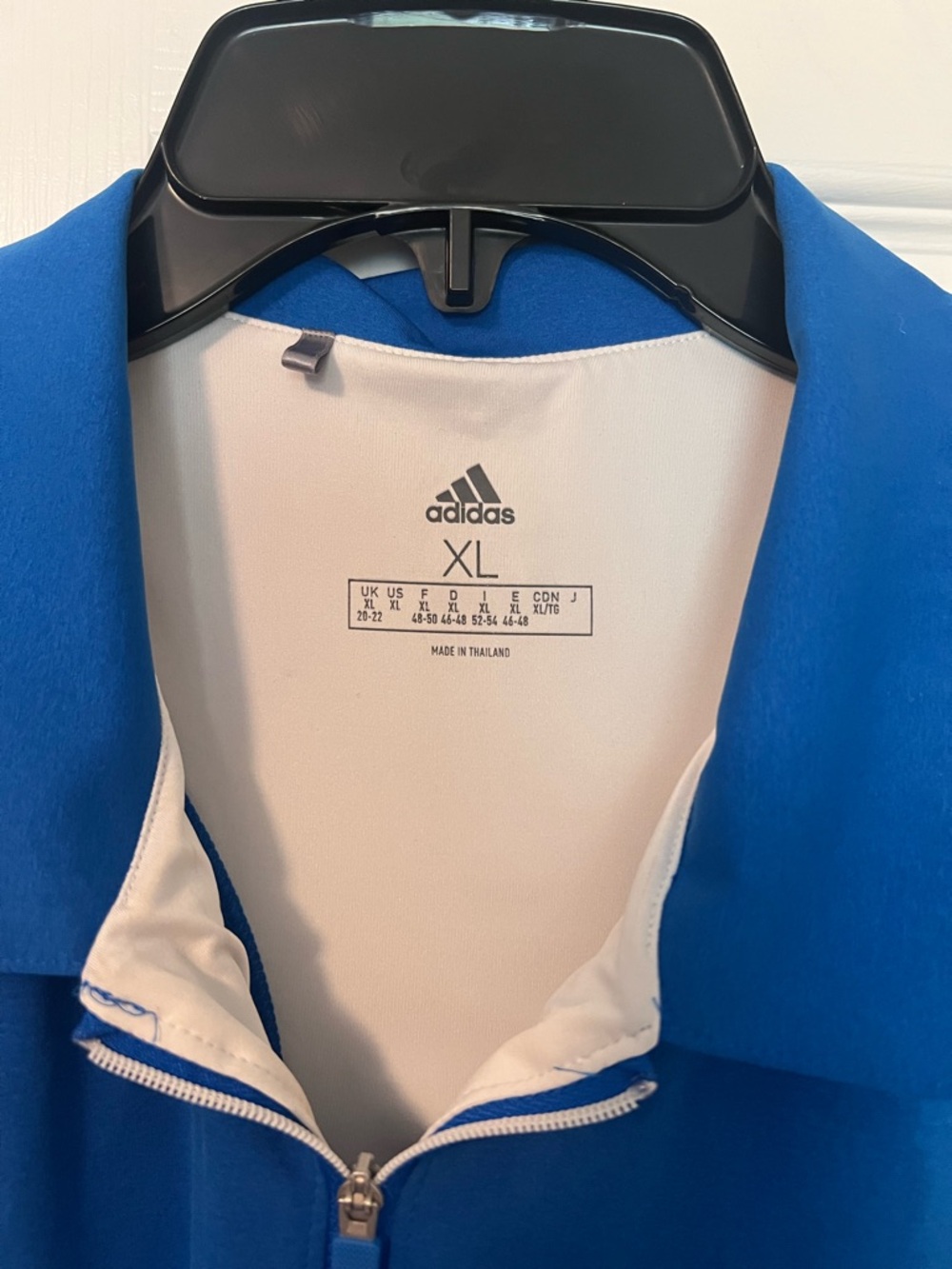 Adidas Womens Perforated Color Pop Golf Tennis Dress Blue Racerback Size XL - Picture 4 of 10